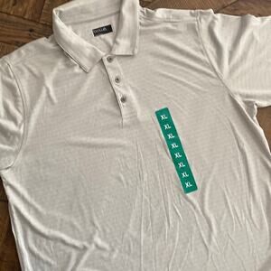 NWOT Bolle Mens Gray Golf Polo.  Size XL.  Wicking